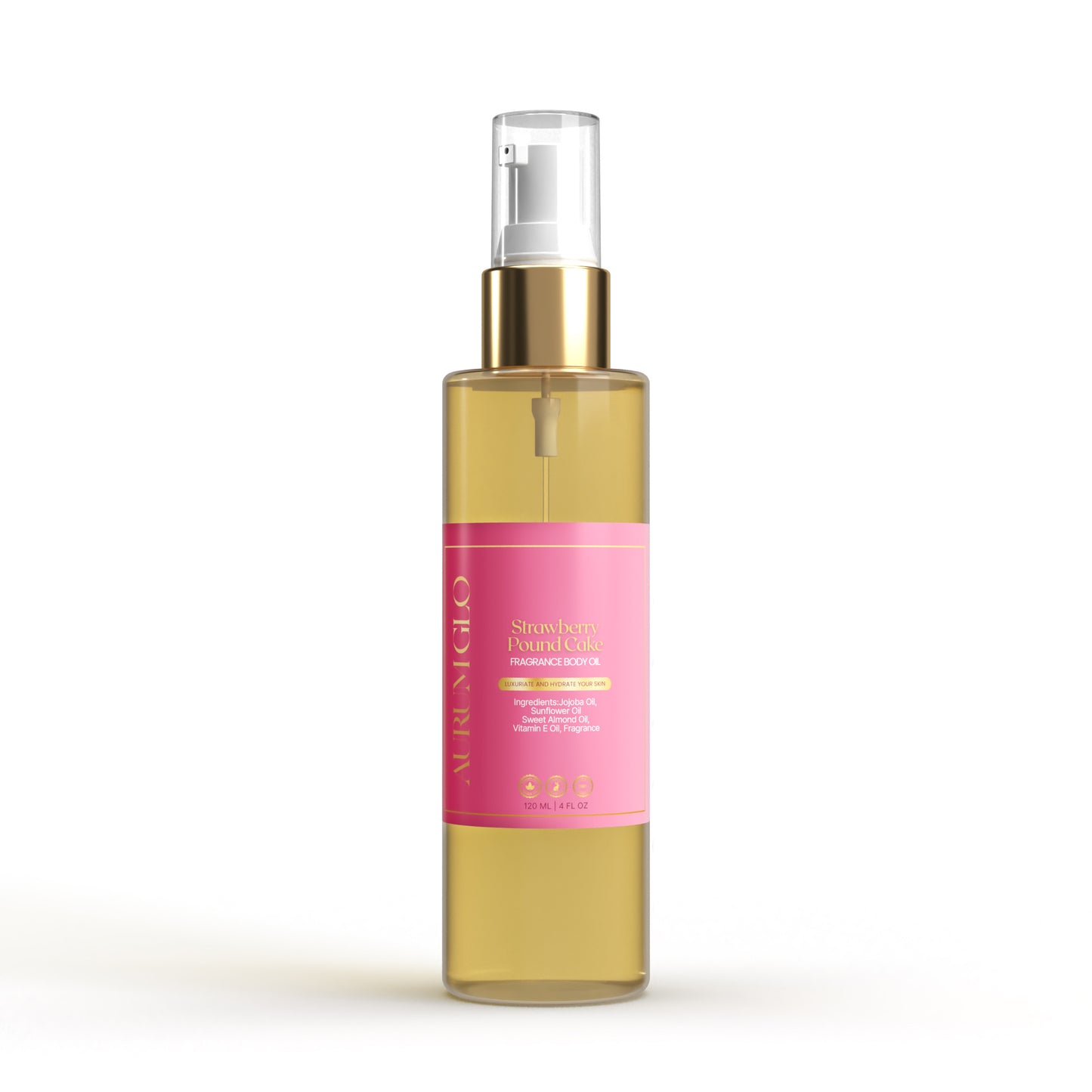 Strawberry Poundcake Fragrance Body Oil